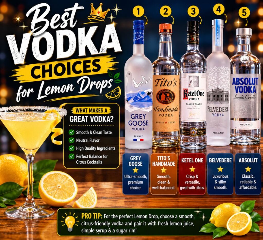 lemon drop drink recipe