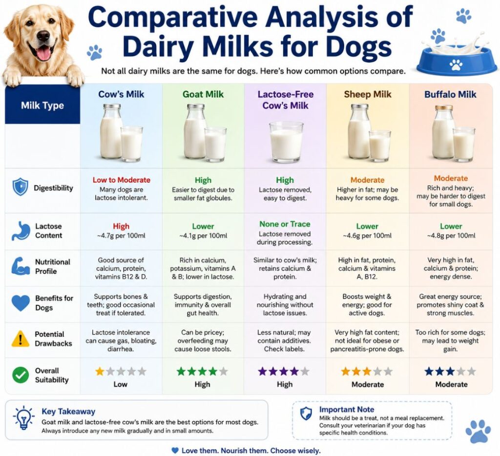 can dogs drink milk