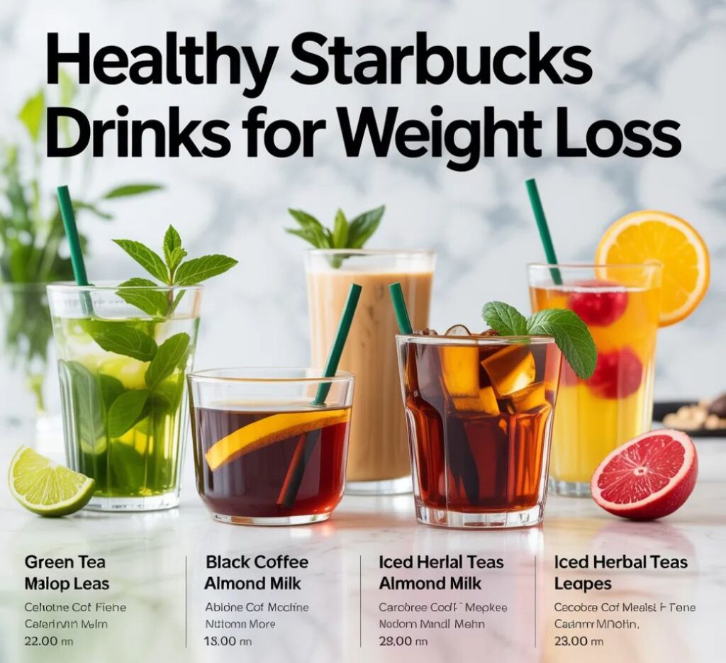 starbucks drink with least calories