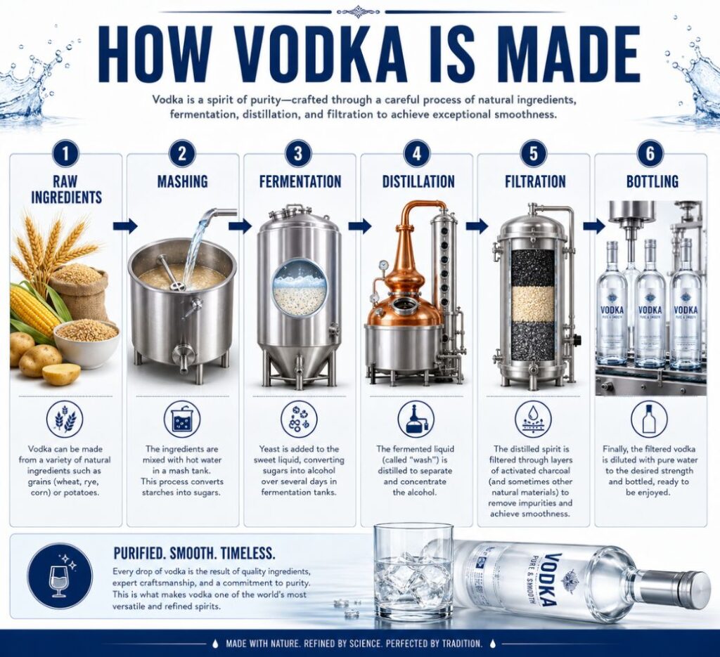 vodka and drinks