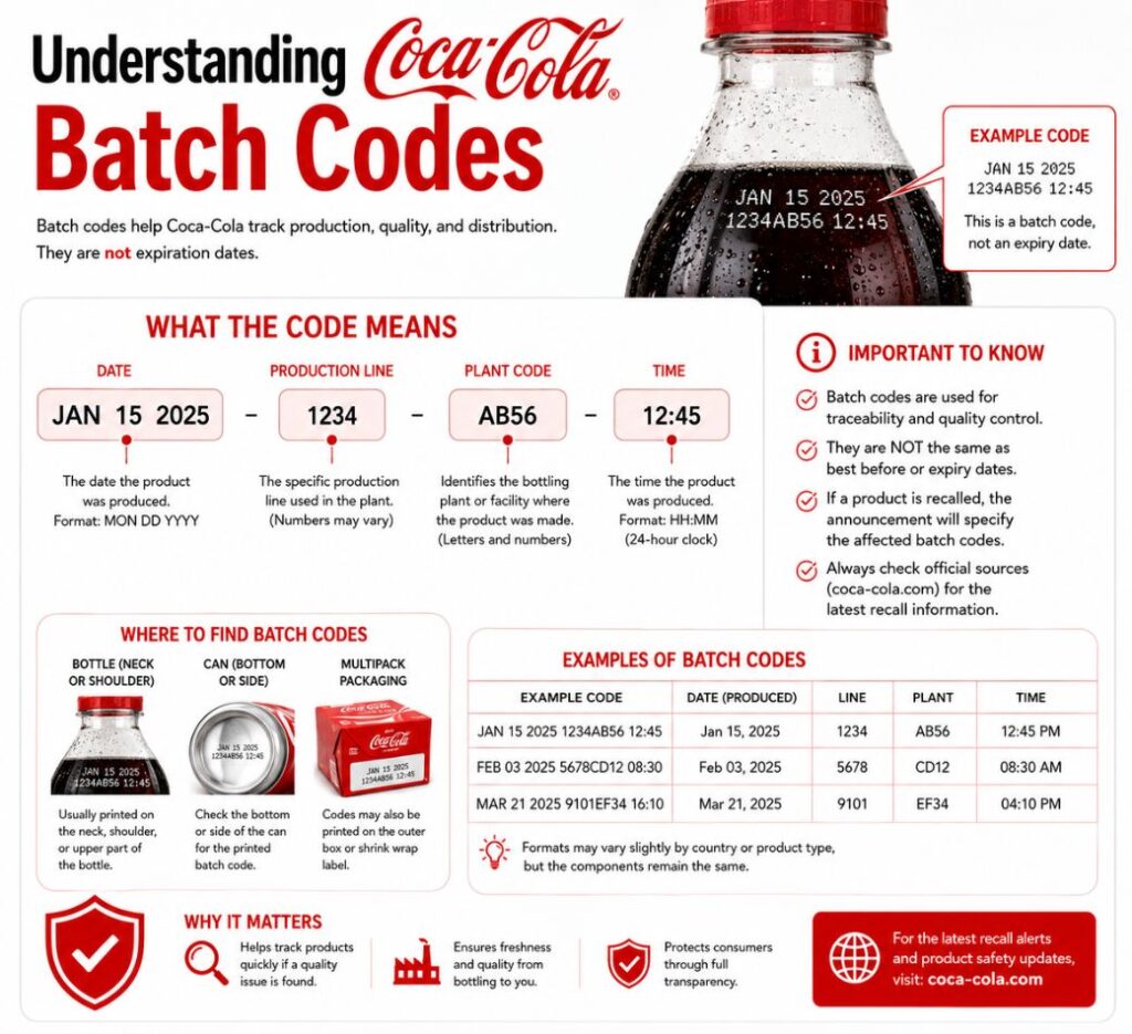 coca cola recalls drinks