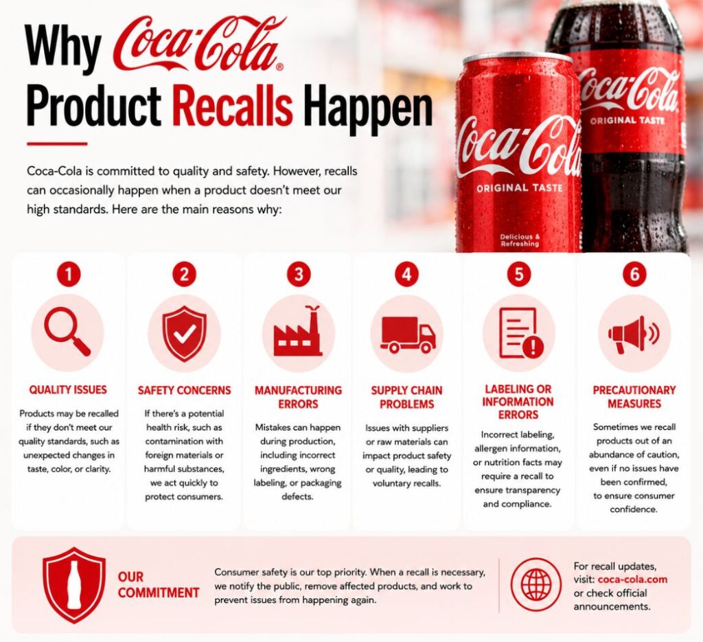 coca cola recalls drinks