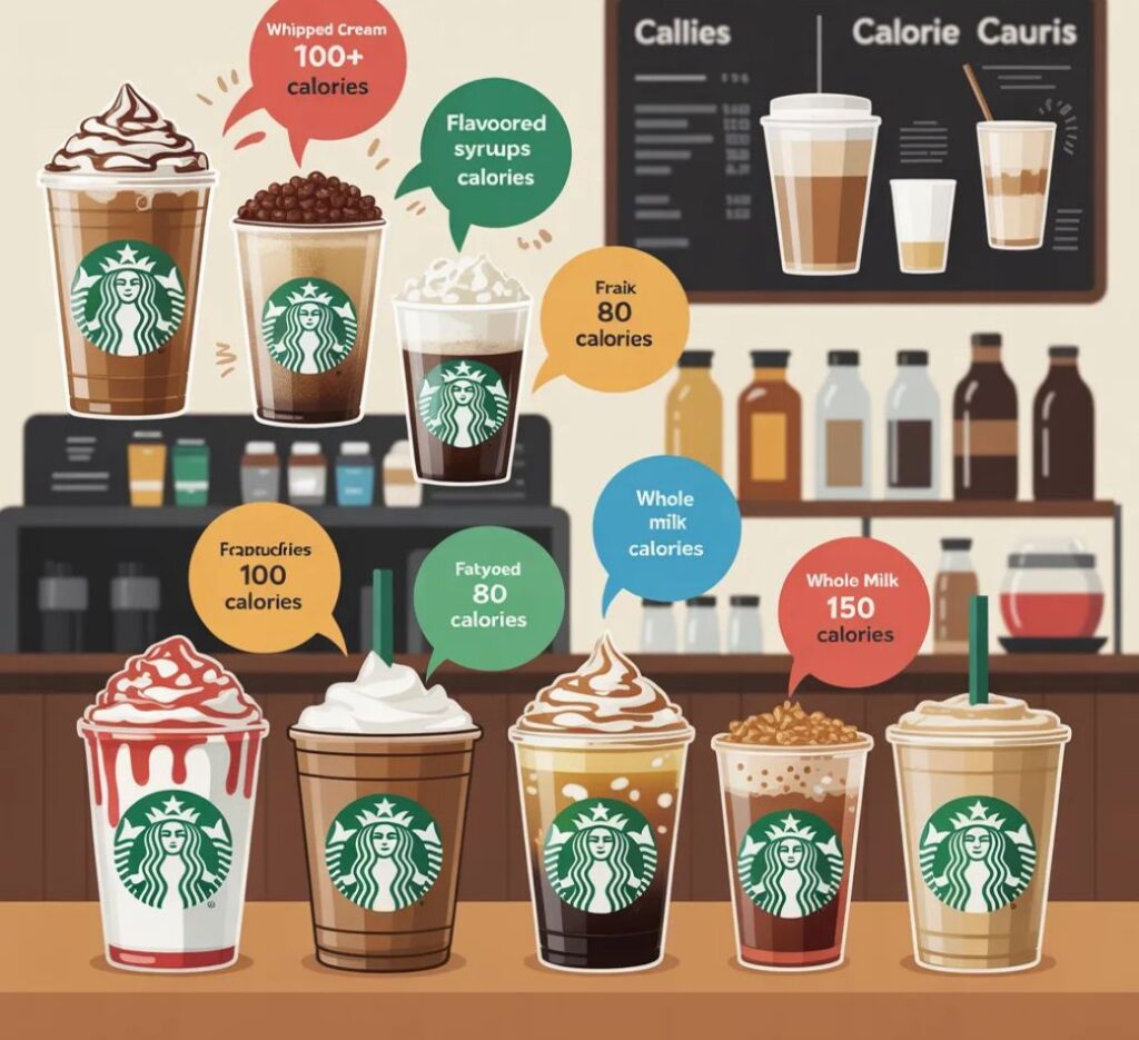 starbucks drink with least calories