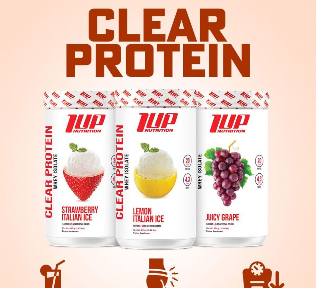 clear protein drinks