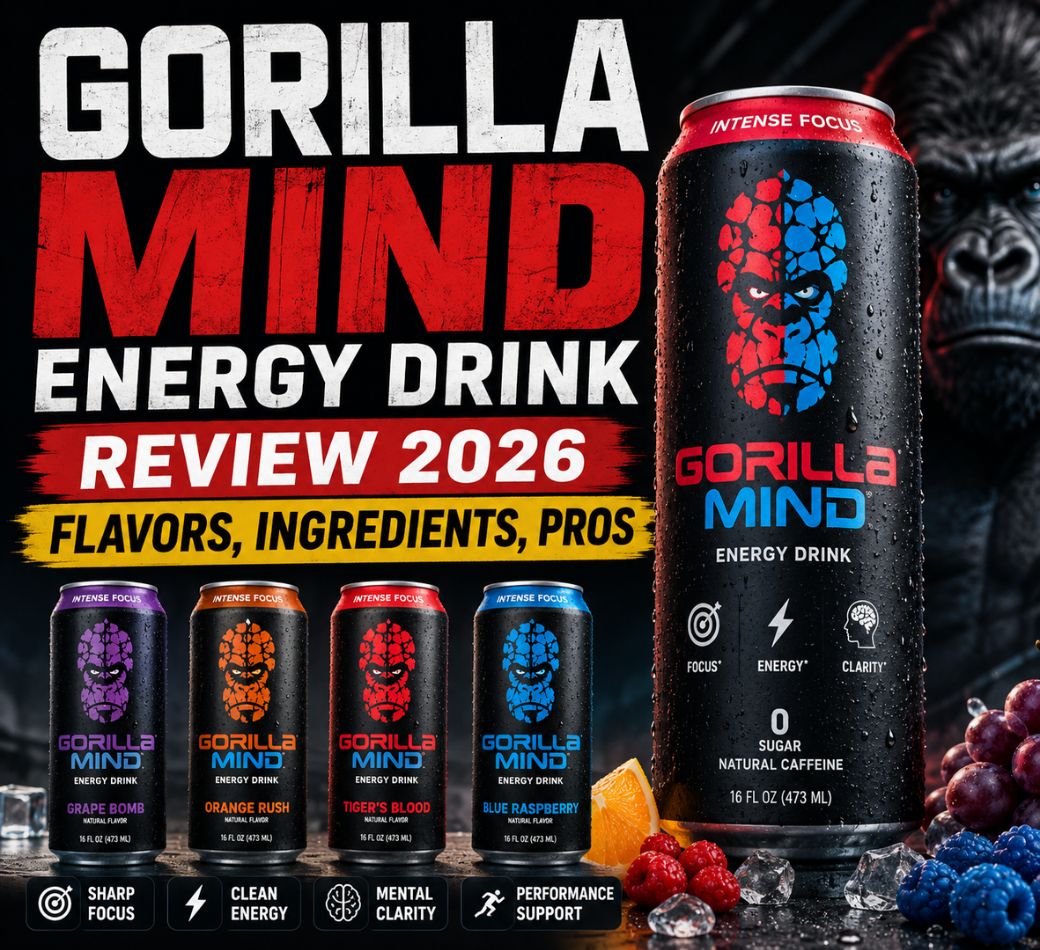 gorilla mind energy drink