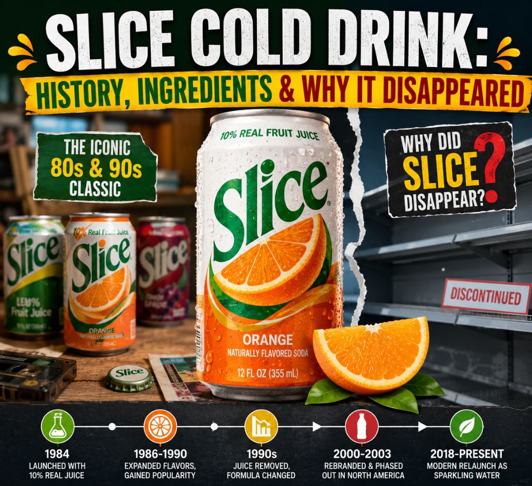 slice cold drink