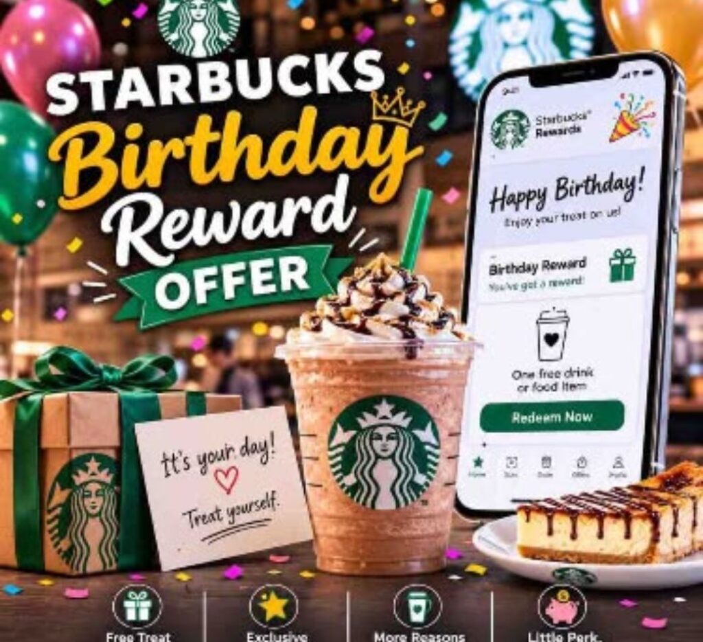 starbucks free birthday drink