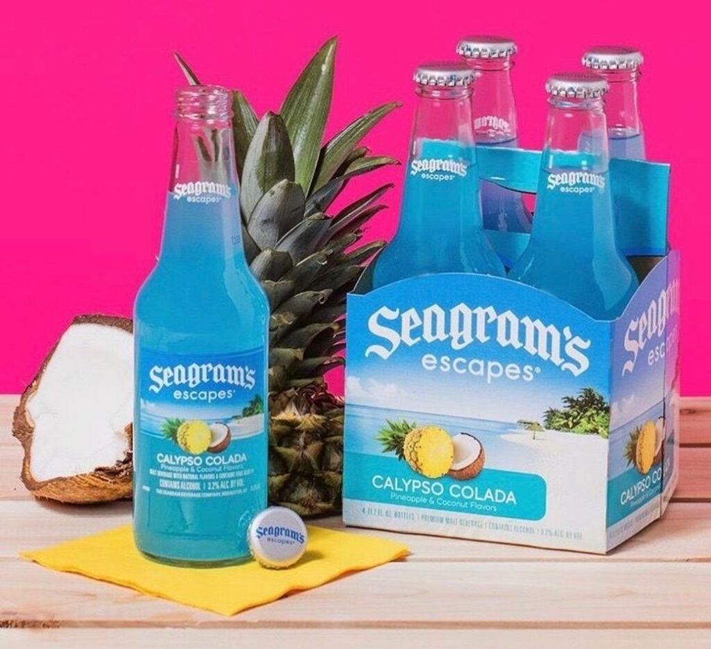 wine cooler drink seagrams