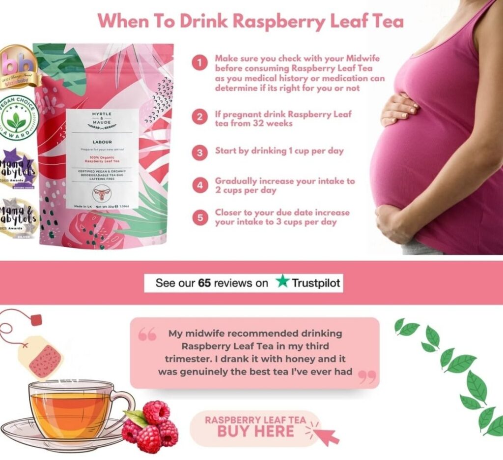 drink raspberry leaf tea