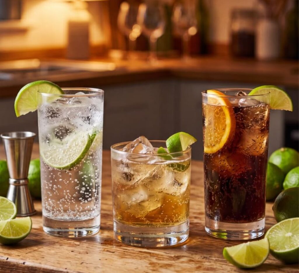 vodka mixed drinks