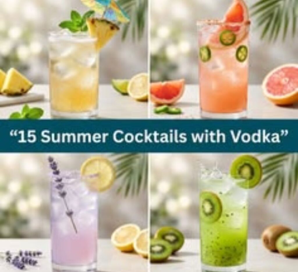 vodka mixed drinks
