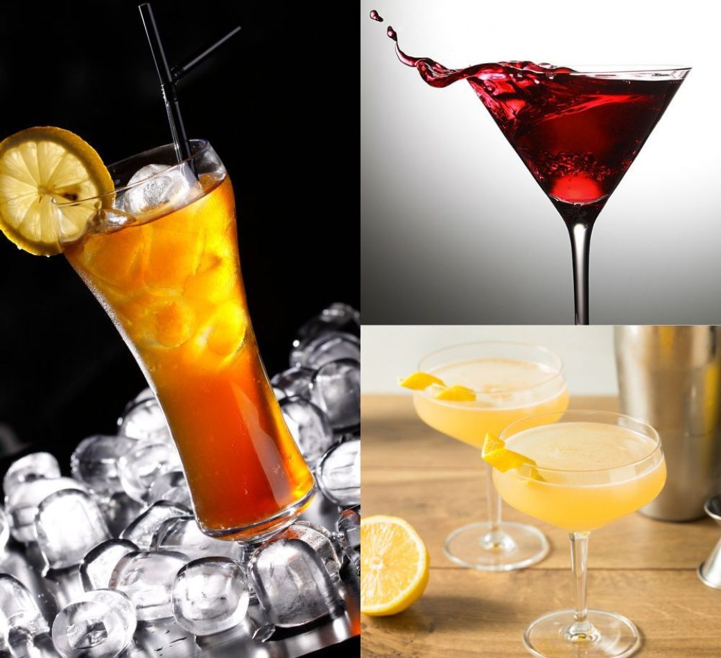 drinks to order at a bar