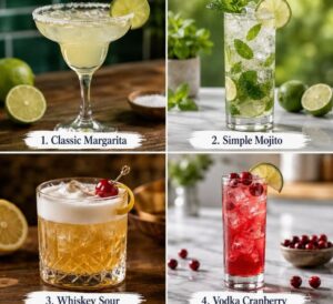 vodka mixed drinks