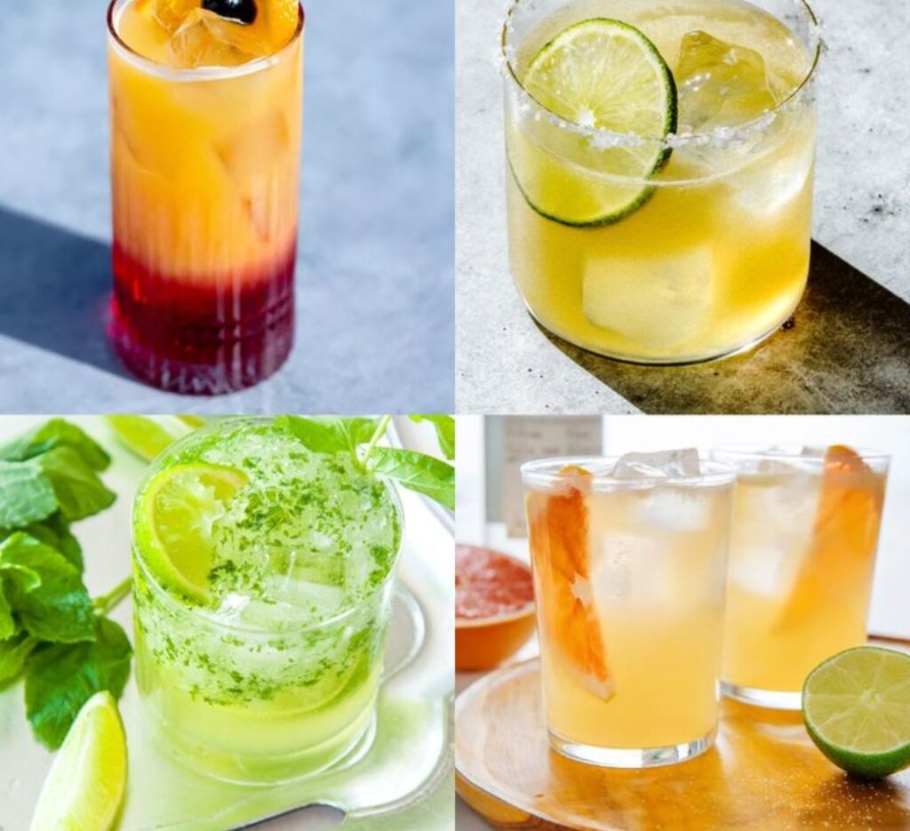 tequila mixed drinks