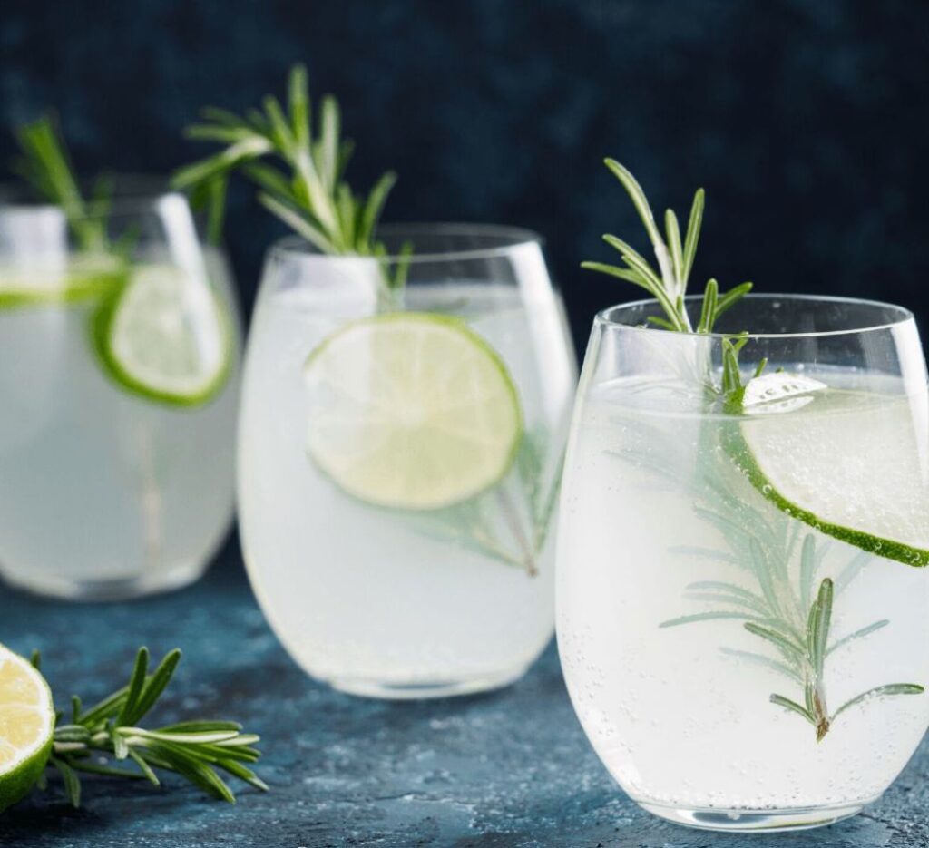 cocktail drinks with gin