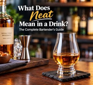 what does neat mean in a drink"